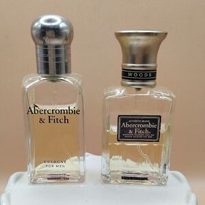 Abercrombie & Fitch Cologne For Men Circa 2000's. Discontinued & Rare Set Of 2
